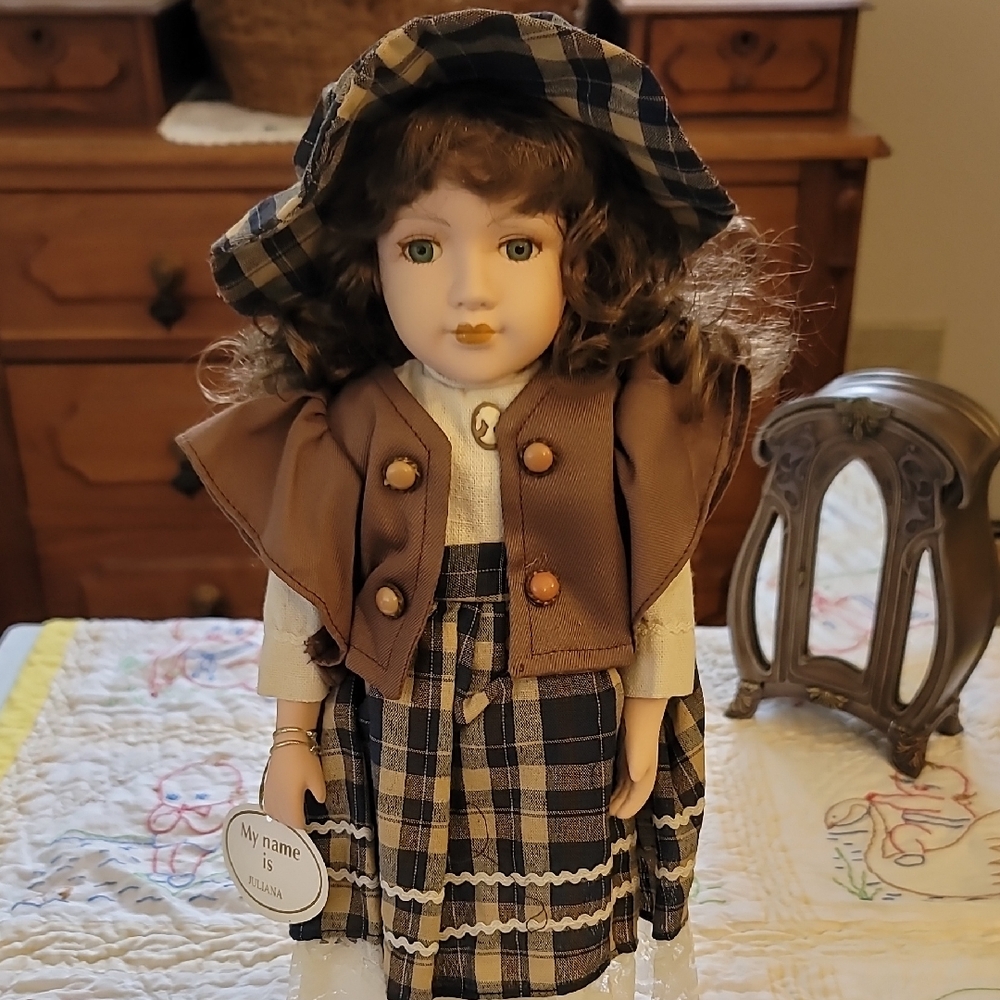 Genuine Handmade Porcelain Doll